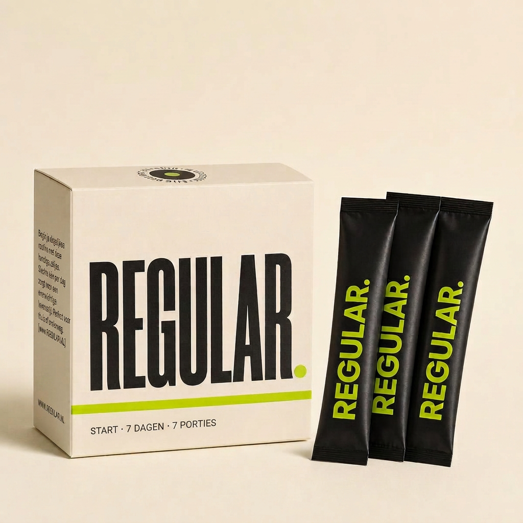 REGULAR START verpakking — 7 dagen, 7 sachets